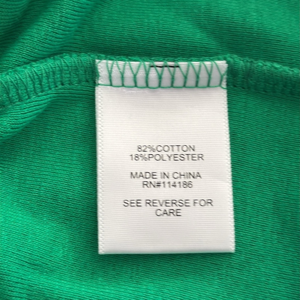 Juicy Couture Women's Green Terry Cloth Crop Top - Picture 9 of 9